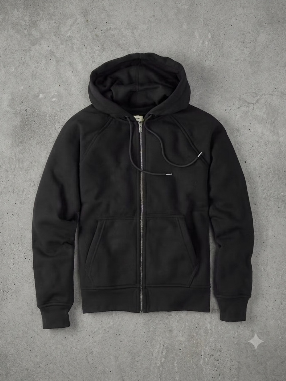 NIB Flint and Tinder 10-Year Full Zip Hoodie 2.0 Black Large Factory Sealed - Picture 8 of 12